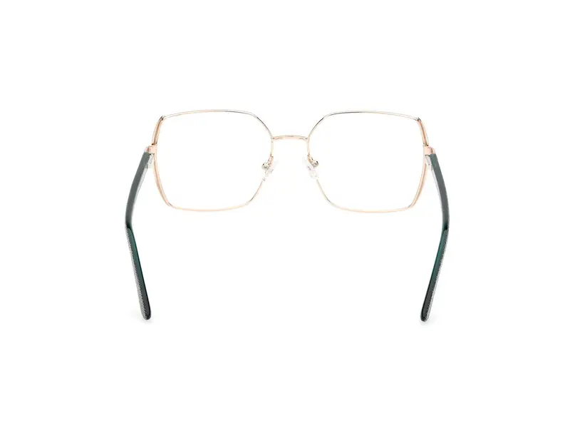 Guess by Marciano Donna GM50014 98 Montature da vista Metallo Verde Squadrata Normale miniatura 3