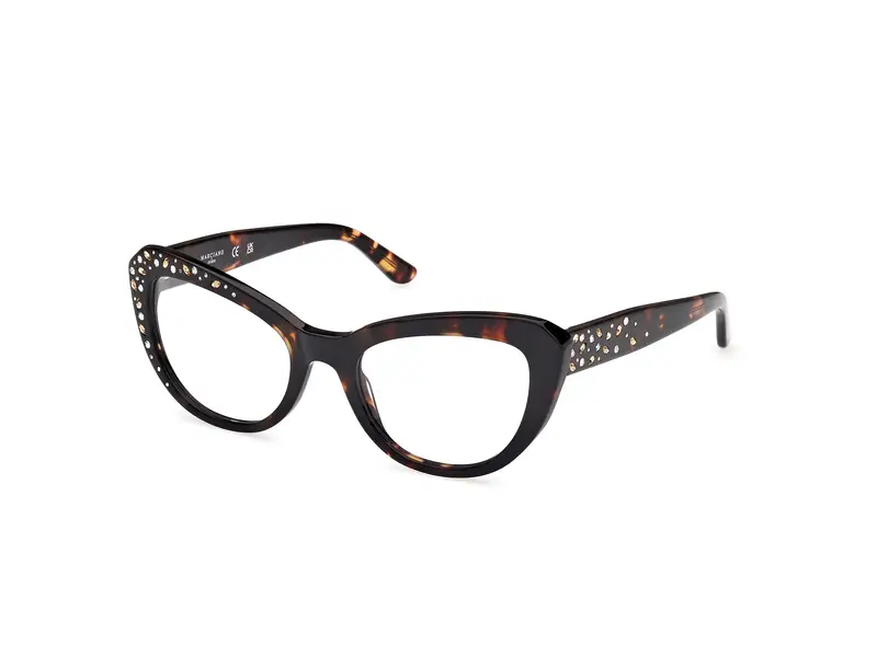 Guess by Marciano Donna GM50016 52 Montature da vista Acetato Havana  Cat Eye Normale