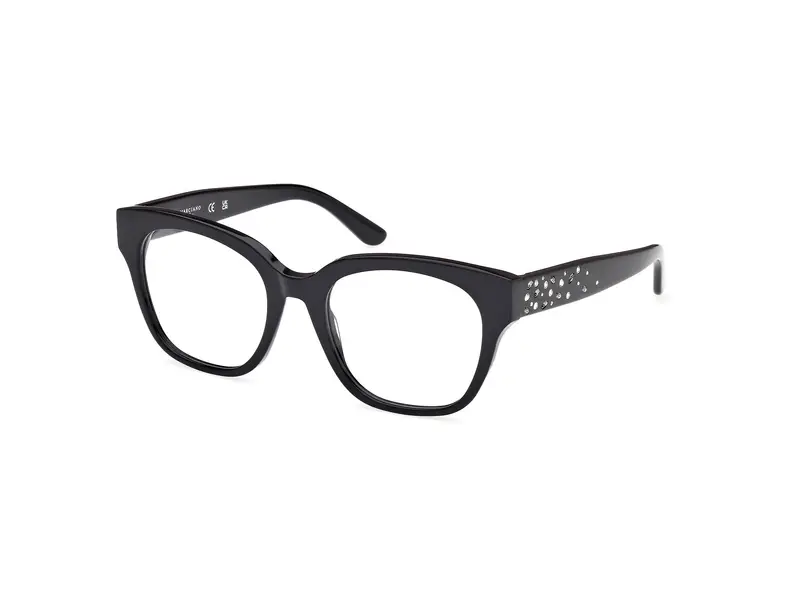 Guess by Marciano Donna GM50017 1 Montature da vista Acetato Nero  Squadrata Normale