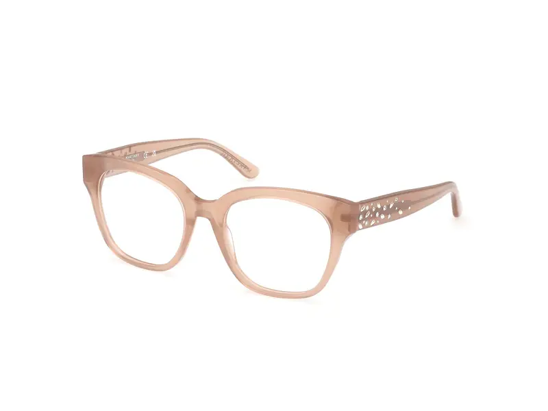 Guess by Marciano Donna GM50017 59 Montature da vista Acetato Beige  Squadrata Normale