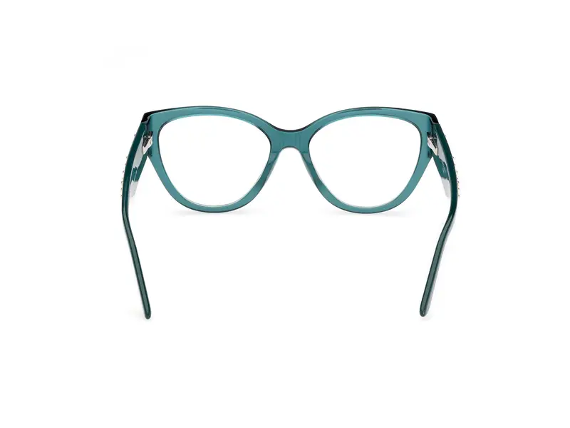 Guess by Marciano Donna GM50018 98 Montature da vista Acetato Verde Cat Eye Normale miniatura 3