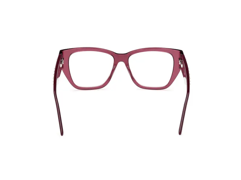 Guess by Marciano Donna GM50019 71 Montature da vista Acetato Bordeaux Squadrata Normale miniatura 3