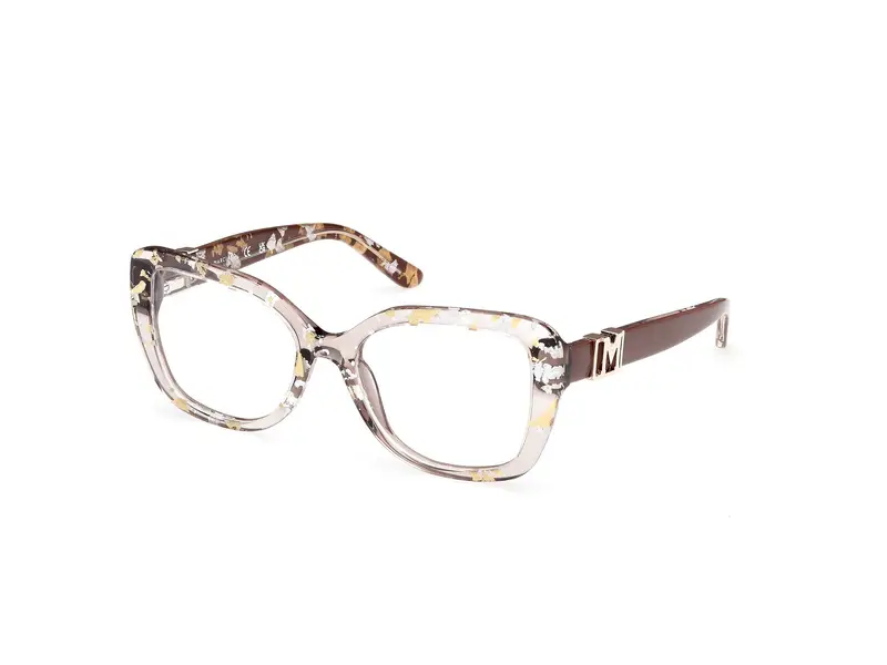 Guess by Marciano Donna GM50027 050 Montature da vista Acetato Marrone Squadrata Normale