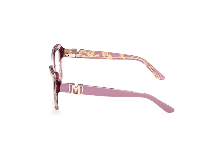 Guess by Marciano Donna GM50027 083 Montature da vista Acetato Viola Squadrata Normale miniatura 2