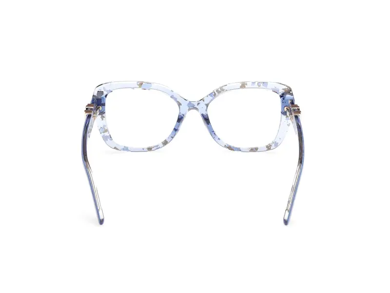 Guess by Marciano Donna GM50027 092 Montature da vista Acetato Blu Squadrata Normale miniatura 3