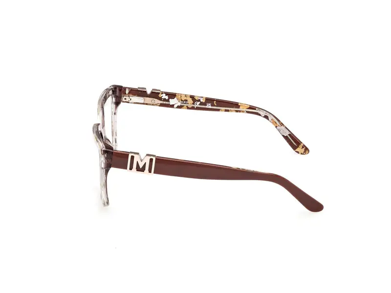 Guess by Marciano Donna GM50028 050 Montature da vista Acetato Marrone Squadrata Normale miniatura 2