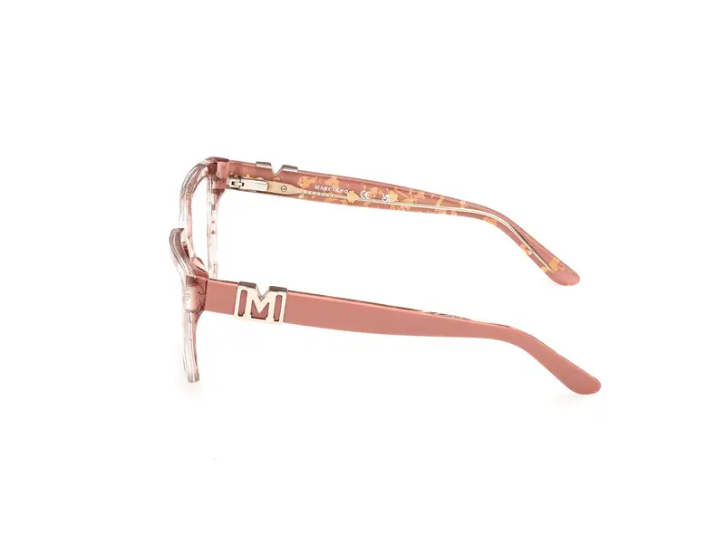 Guess by Marciano Donna GM50028 074 Montature da vista Acetato Rosa Squadrata Normale miniatura 2