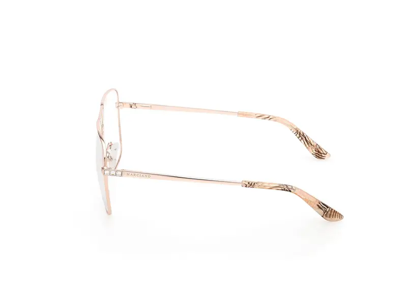 Guess by Marciano Donna GM50029 028 Montature da vista Metallo Oro Squadrata Normale miniatura 2