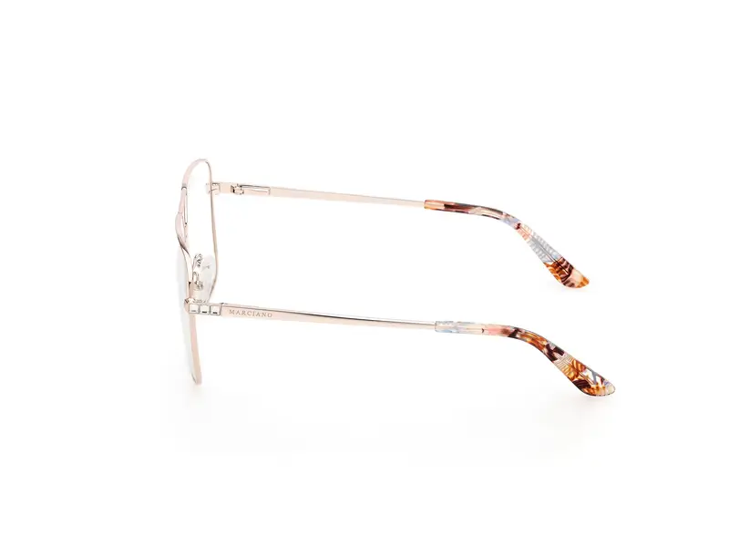 Guess by Marciano Donna GM50029 032 Montature da vista Metallo Oro Squadrata Normale miniatura 2