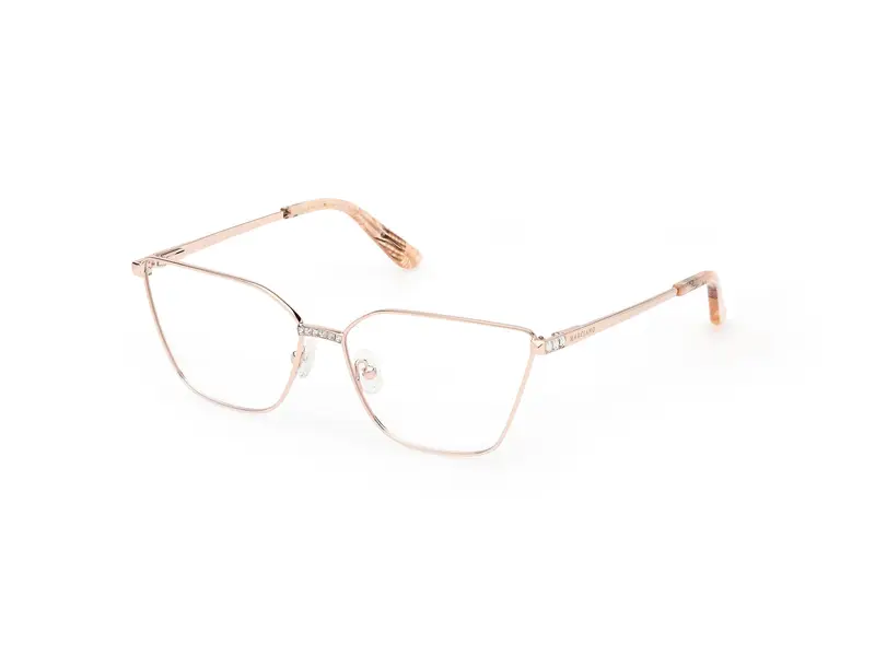 Guess by Marciano Donna GM50030 028 Montature da vista Metallo Oro Cat Eye Normale