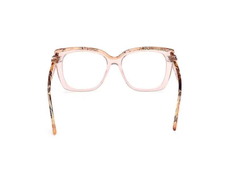 Guess by Marciano Donna GM50032 074 Montature da vista Acetato Rosa Squadrata Normale miniatura 3