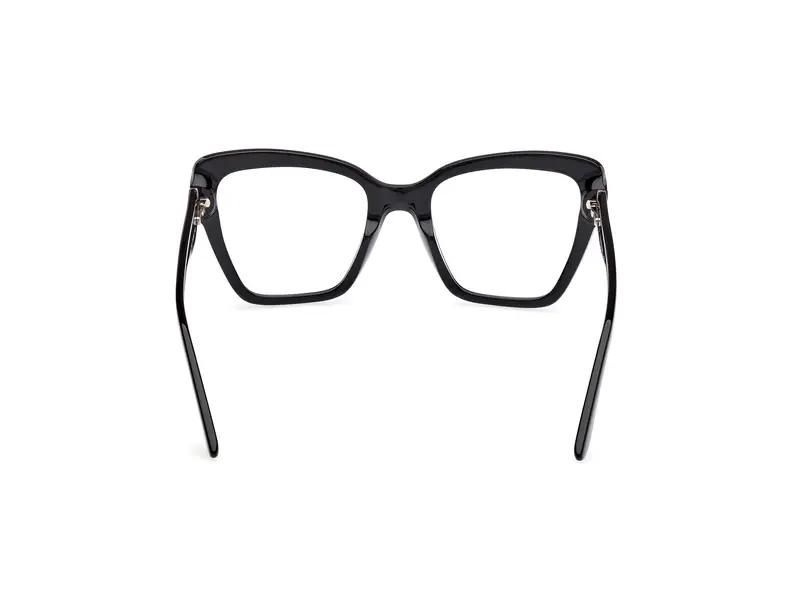 Guess by Marciano Donna GM50034 001 Montature da vista Acetato Nero Farfalla Normale miniatura 3