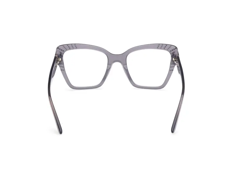 Guess by Marciano Donna GM50034 020 Montature da vista Acetato Grigio Farfalla Normale miniatura 3