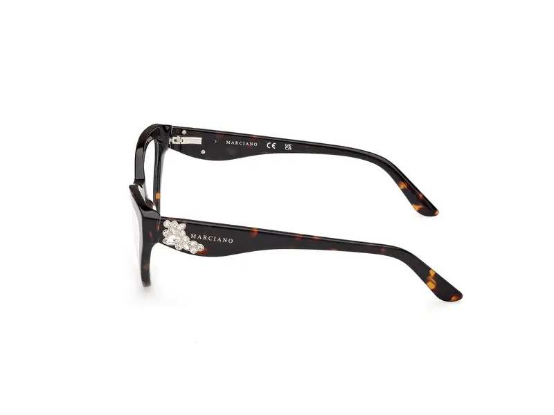 Guess by Marciano Donna GM50038 052 Montature da vista Acetato Havana Cat Eye Normale miniatura 2
