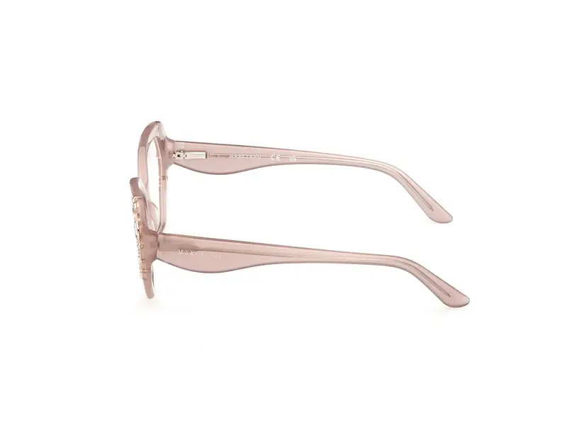 Guess by Marciano Donna GM50039 057 Montature da vista Acetato Beige Geometrica Normale miniatura 2