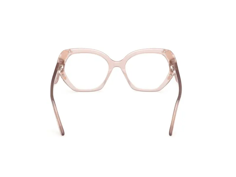 Guess by Marciano Donna GM50039 057 Montature da vista Acetato Beige Geometrica Normale miniatura 3