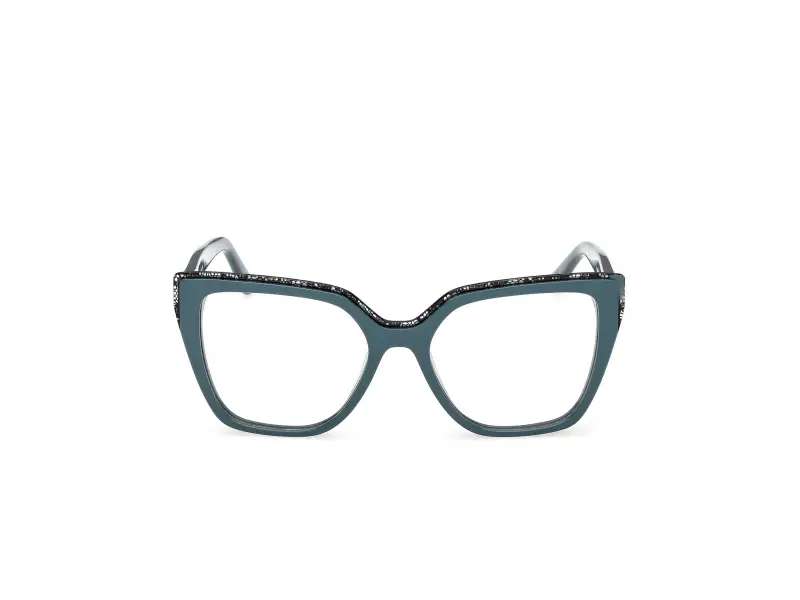 Donna GM50042 089 Montature da vista Acetato Turchese Squadrata Normale miniatura 2