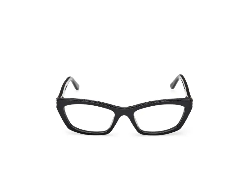 Donna GM50043 001 Montature da vista Acetato Nero Squadrata Normale miniatura 2