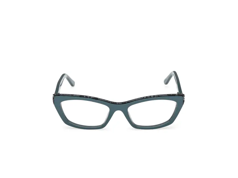 Donna GM50043 089 Montature da vista Acetato Turchese Squadrata Normale miniatura 2