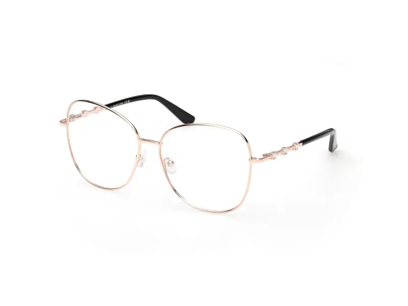 Donna GM50044 028 Montature da vista Metallo Oro Farfalla Normale