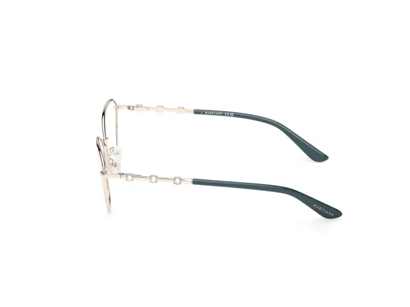 Donna GM50045 033 Montature da vista Metallo Oro Cat Eye Normale miniatura 3