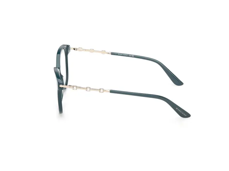 Donna GM50046 089 Montature da vista Acetato Turchese Rotonda Normale miniatura 3