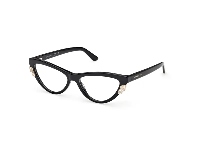 Donna GM50047 001 Montature da vista Acetato Nero Cat Eye Normale