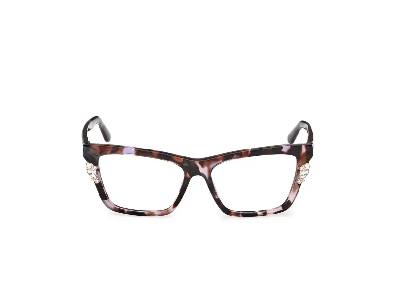 Donna GM50048 083 Montature da vista Acetato Havana Squadrata Normale miniatura 2