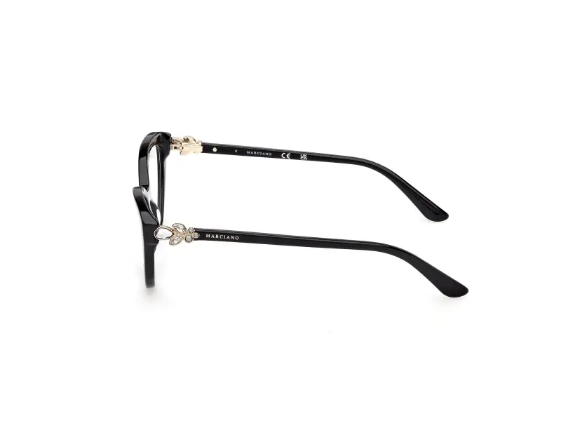 Donna GM50049 001 Montature da vista Acetato Nero Cat Eye Normale miniatura 3