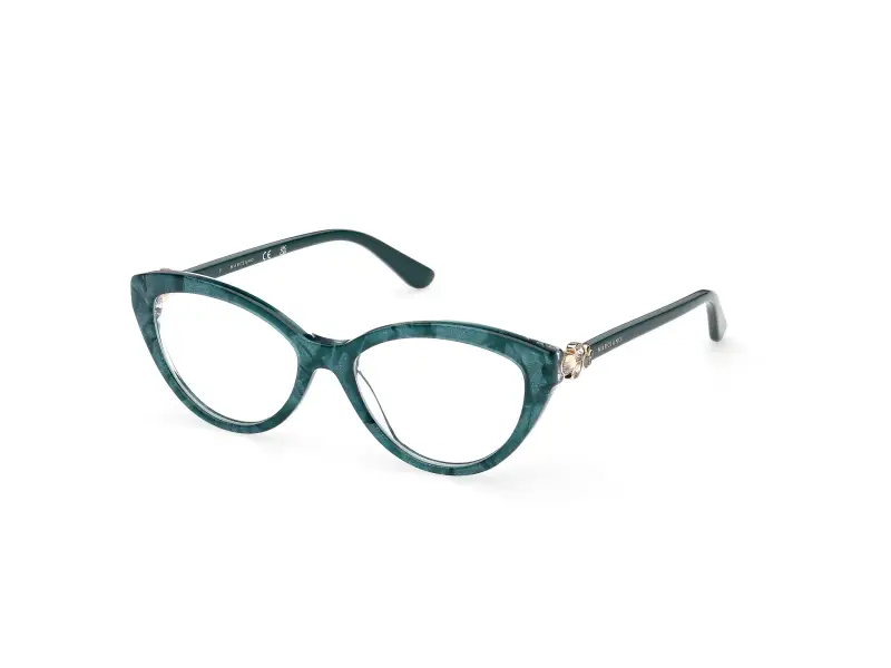 Donna GM50049 089 Montature da vista Acetato Turchese Cat Eye Normale