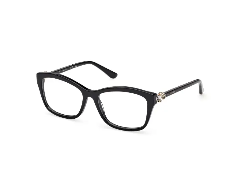 Donna GM50050 001 Montature da vista Acetato Nero Squadrata Normale
