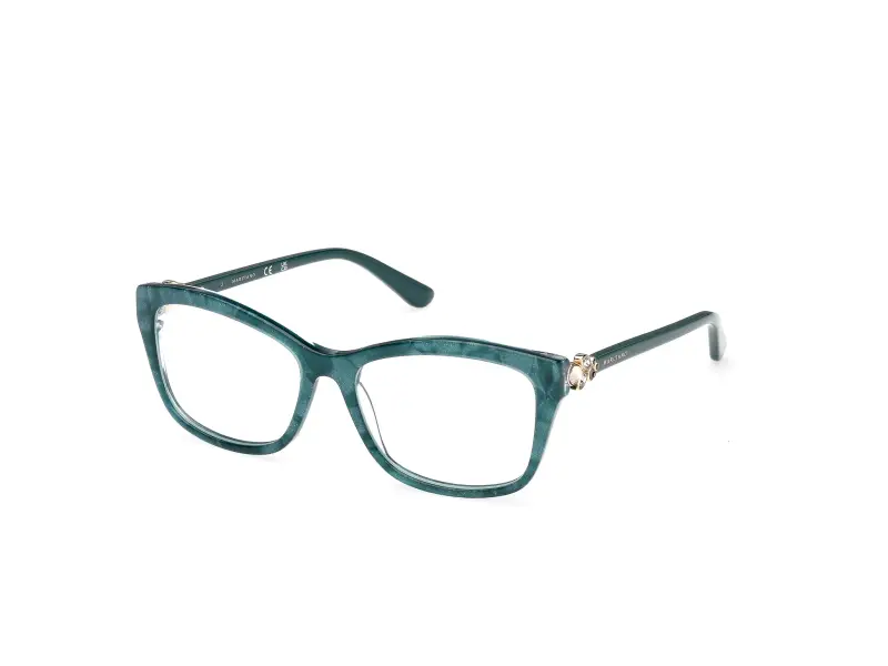 Donna GM50050 089 Montature da vista Acetato Turchese Squadrata Normale
