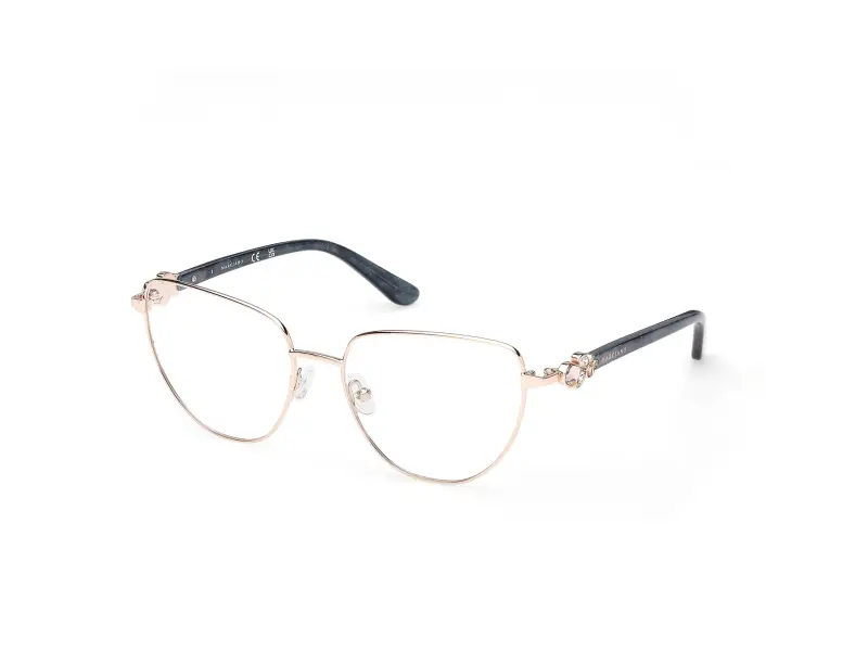 Donna GM50051 028 Montature da vista Metallo Oro Cat Eye Normale