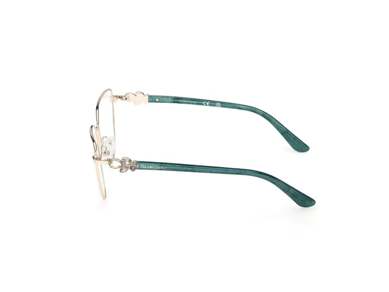 Donna GM50051 033 Montature da vista Metallo Oro Cat Eye Normale miniatura 3