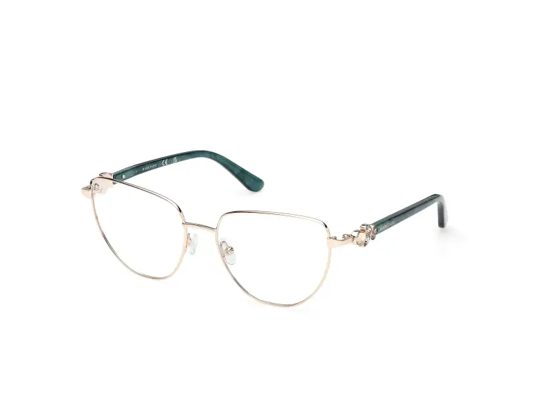 Donna GM50051 033 Montature da vista Metallo Oro Cat Eye Normale