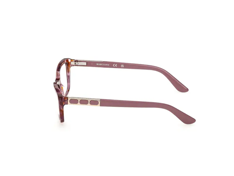 Donna Guess by Marciano GM50053 83 Montature da vista Acetato Havana Squadrata Normale miniatura 3