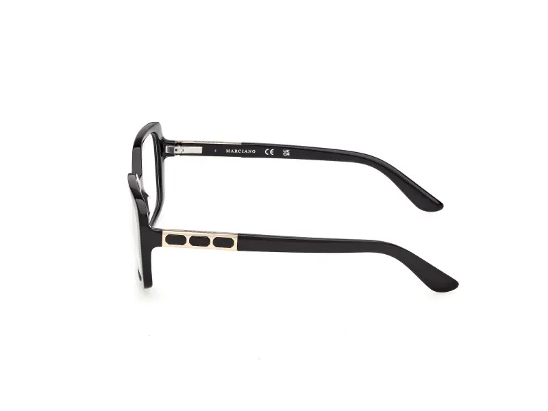 Donna Guess by Marciano GM50054 1 Montature da vista Acetato Nero Squadrata Normale miniatura 3