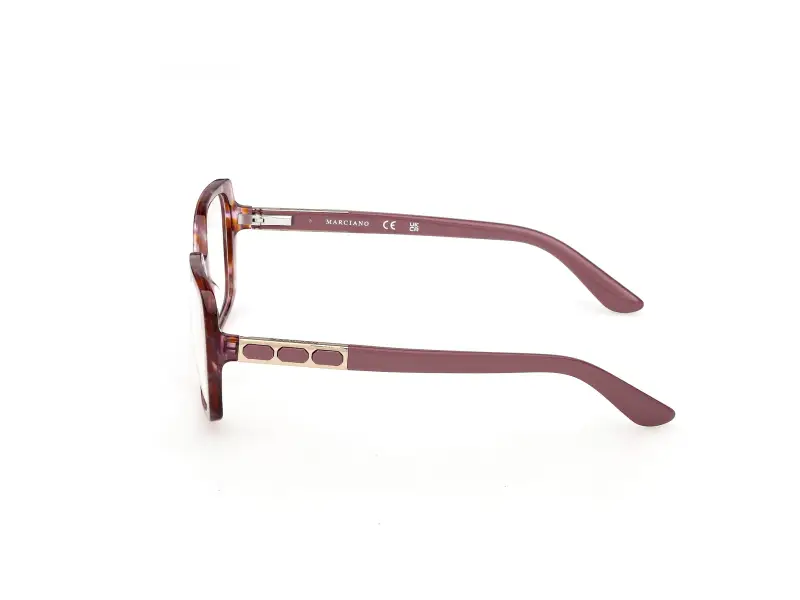 Donna Guess by Marciano GM50054 83 Montature da vista Acetato Havana Squadrata Normale miniatura 3