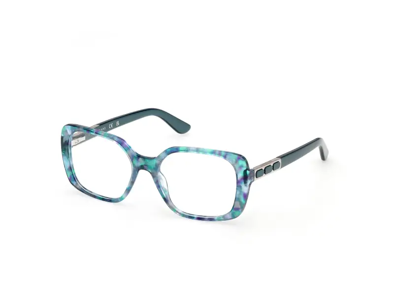 Donna Guess by Marciano GM50054 89 Montature da vista Acetato Havana Squadrata Normale