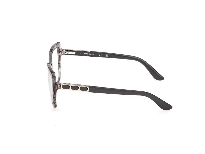 Donna Guess by Marciano GM50055 20 Montature da vista Acetato Grigio Squadrata Normale miniatura 3