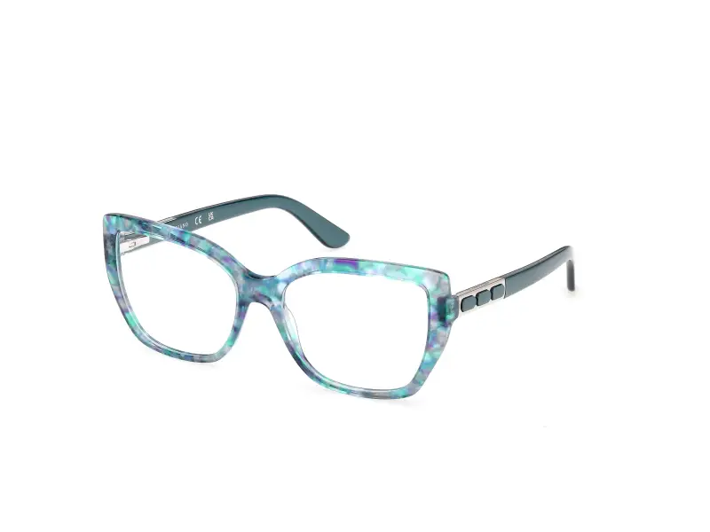Donna Guess by Marciano GM50055 89 Montature da vista Acetato Havana Squadrata Normale