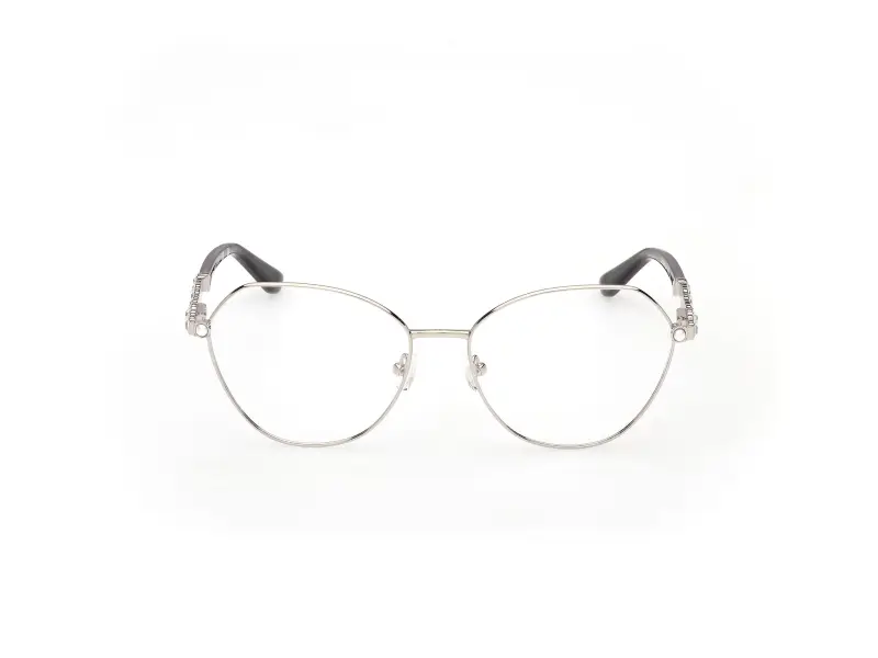 Donna Guess by Marciano GM50056 10 Montature da vista Metallo Grigio Rotonda Normale miniatura 2