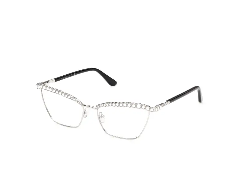 Donna Guess by Marciano GM50057 10 Montature da vista Metallo Grigio Cat Eye Normale