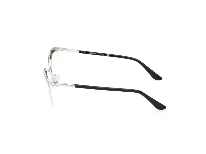 Donna Guess by Marciano GM50058 10 Montature da vista Metallo Grigio Rotonda Normale miniatura 3