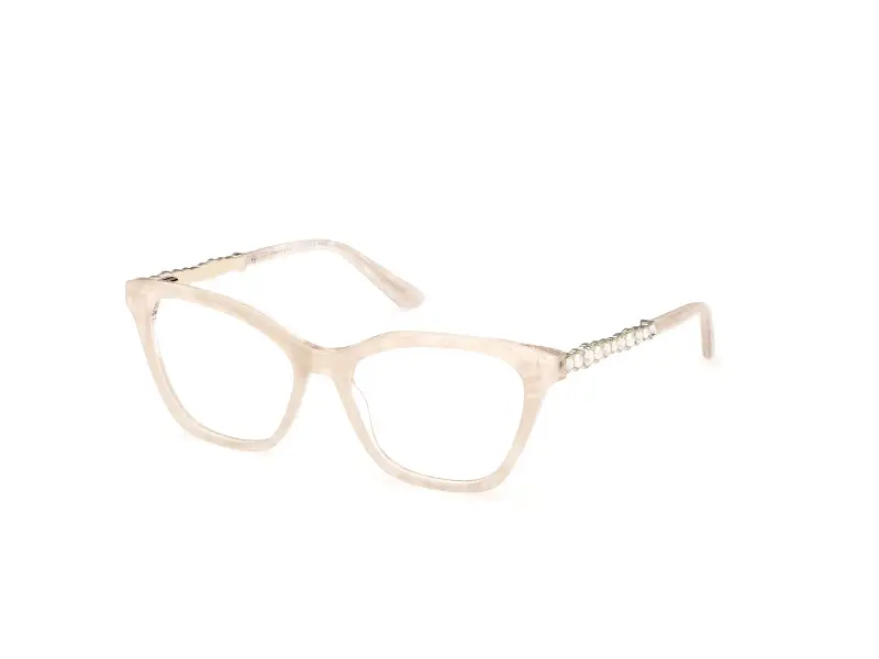 Donna Guess by Marciano GM50059 59 Montature da vista Acetato Beige Squadrata Normale