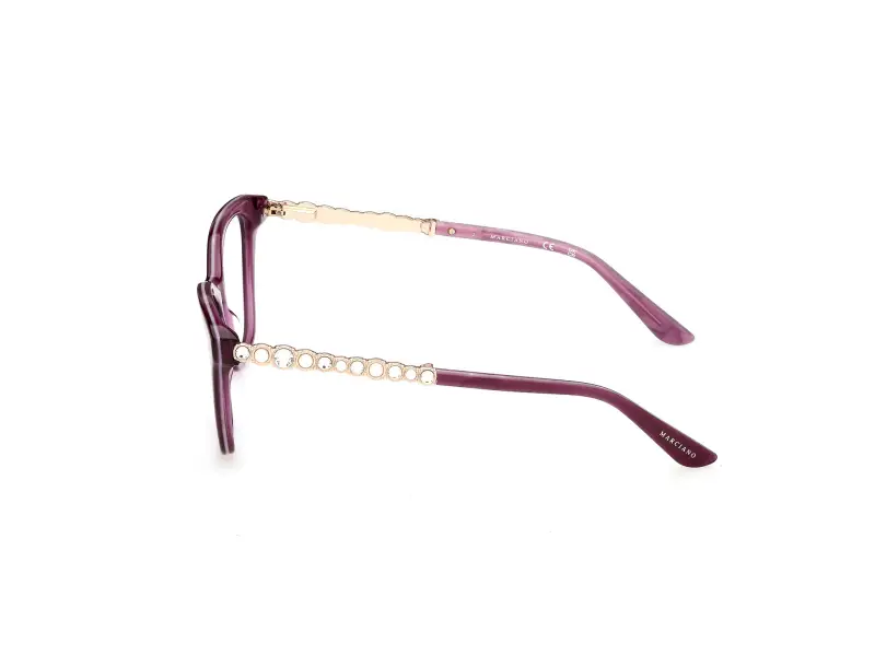 Donna Guess by Marciano GM50059 83 Montature da vista Acetato Viola Squadrata Normale miniatura 3