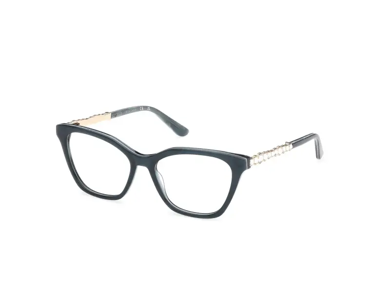 Donna Guess by Marciano GM50059 89 Montature da vista Acetato Turchese Squadrata Normale
