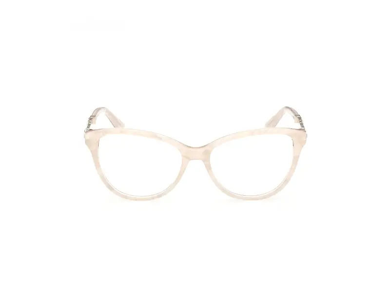 Donna Guess by Marciano GM50060 59 Montature da vista Acetato Beige Cat Eye Normale miniatura 2
