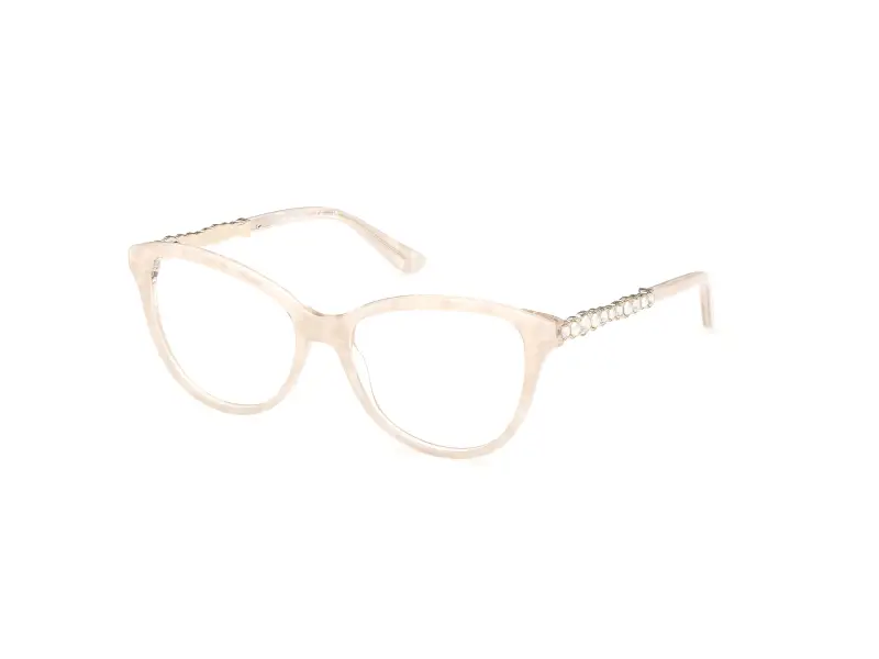 Donna Guess by Marciano GM50060 59 Montature da vista Acetato Beige Cat Eye Normale