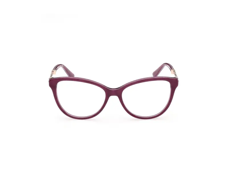 Donna Guess by Marciano GM50060 83 Montature da vista Acetato Viola Cat Eye Normale miniatura 2